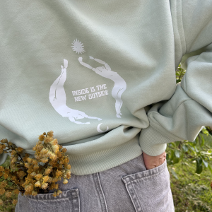 Sudadera Inside is the New Outside