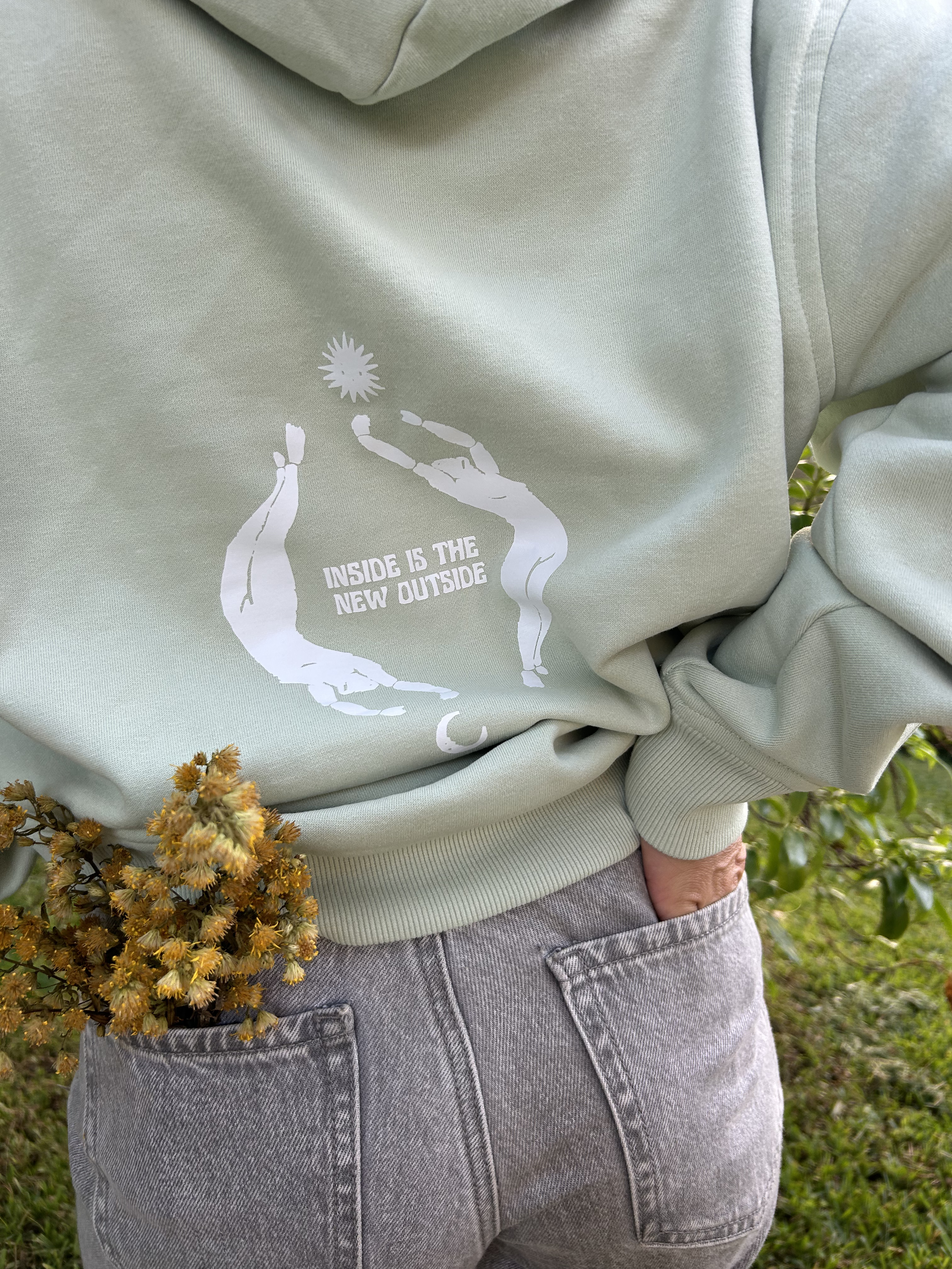 Sudadera Inside is the New Outside