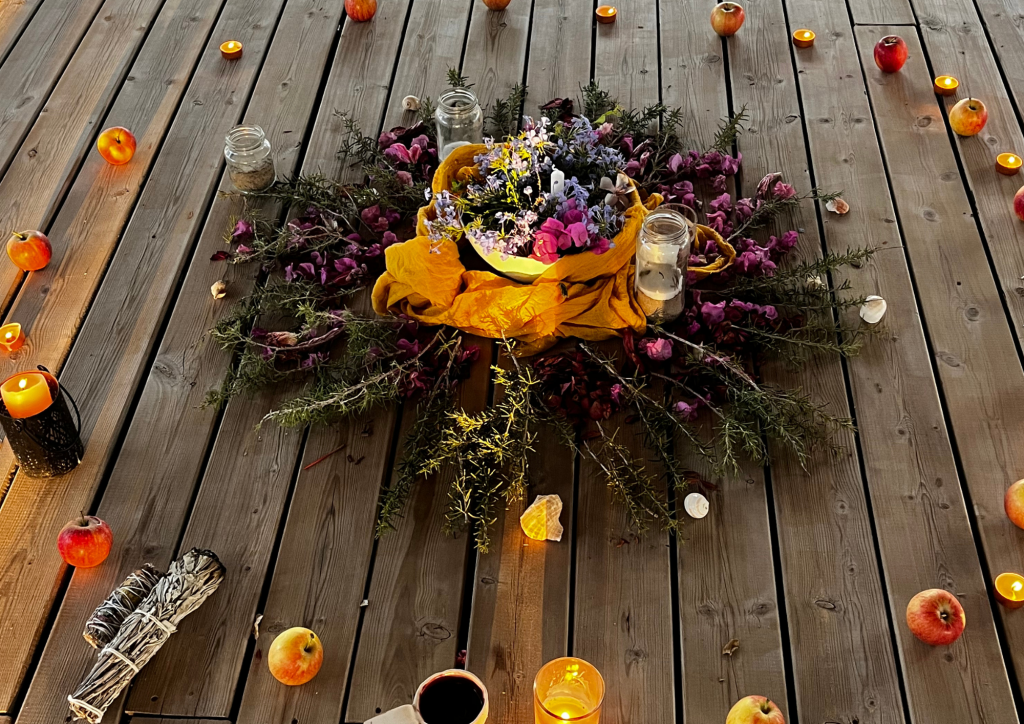 Altar para shakta tantra