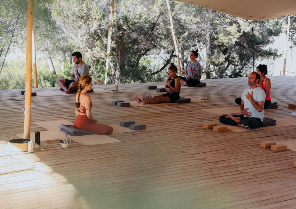 Sesión de meditación