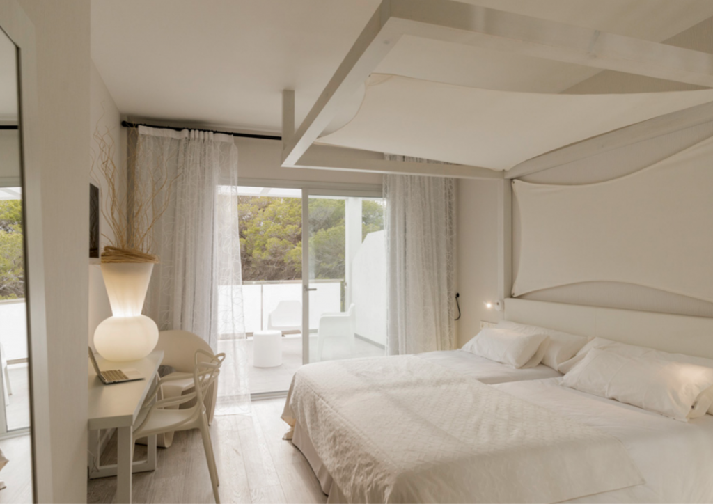 Dormitorio del Hotel Blanco