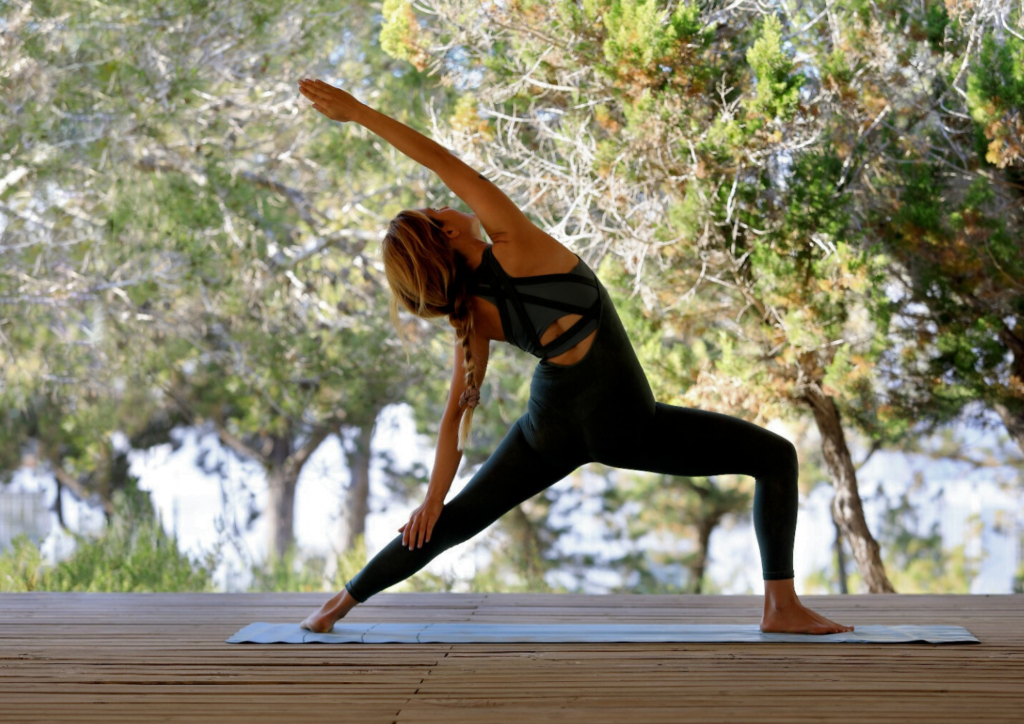 Valentina, profesora de yoga